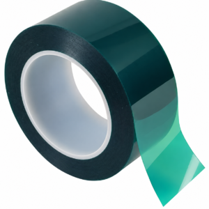 Dark green high-temperature polyester tape roll